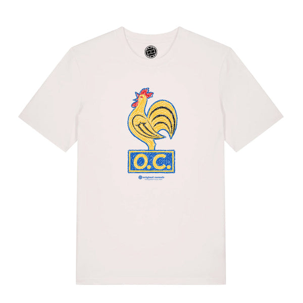 France Crayon - Vintage White T-Shirt