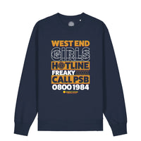 West End Hotline - Navy Sweatshirt