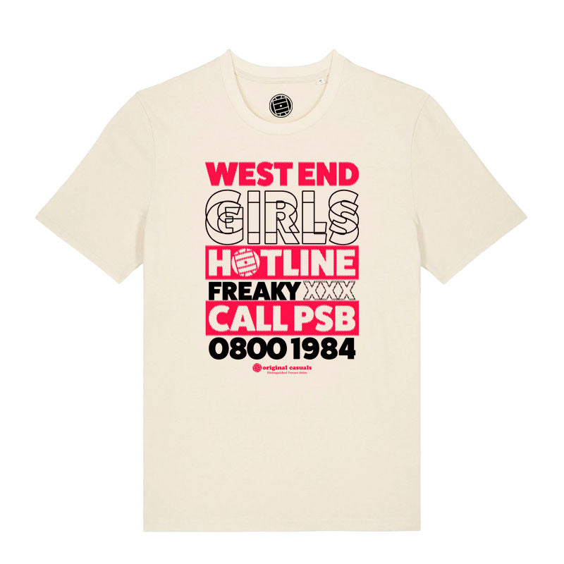 West End Hotline - Raw T-shirt
