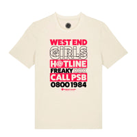 West End Hotline - Raw T-shirt