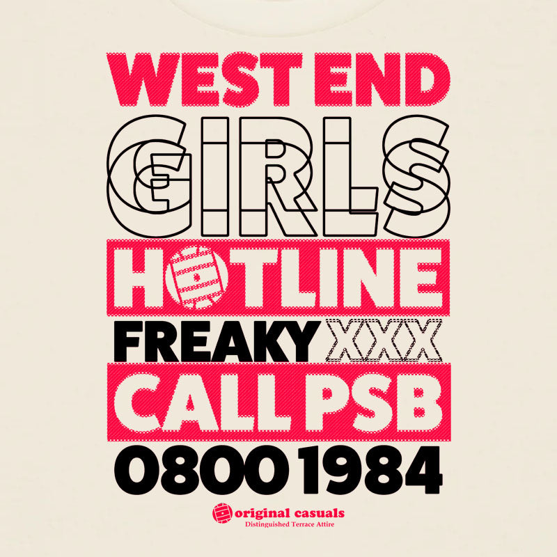 West End Hotline - Raw T-shirt