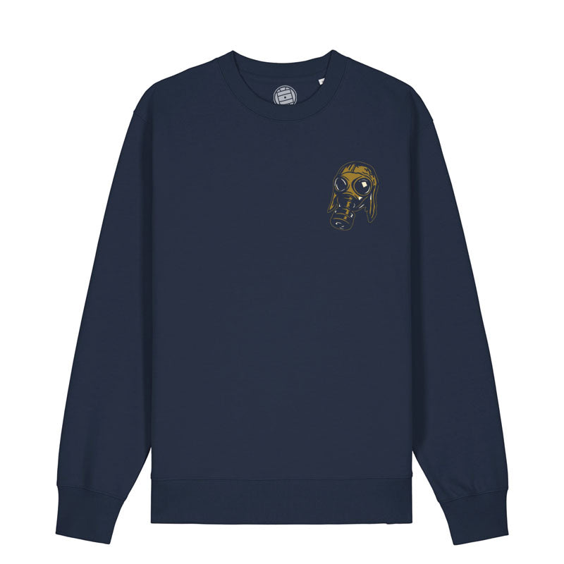 CP Gas Mask - Navy Sweatshirt