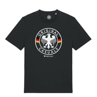 German Eagle Crayon - Black T-Shirt