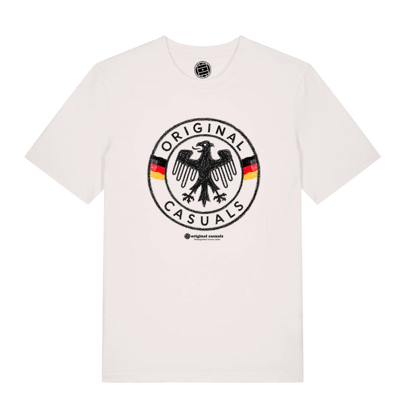 German Eagle Crayon - Vintage White T-Shirt