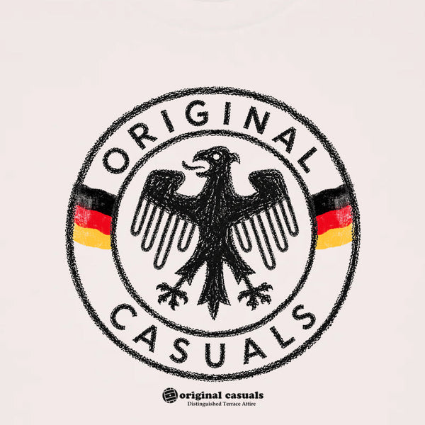 German Eagle Crayon - Vintage White T-Shirt