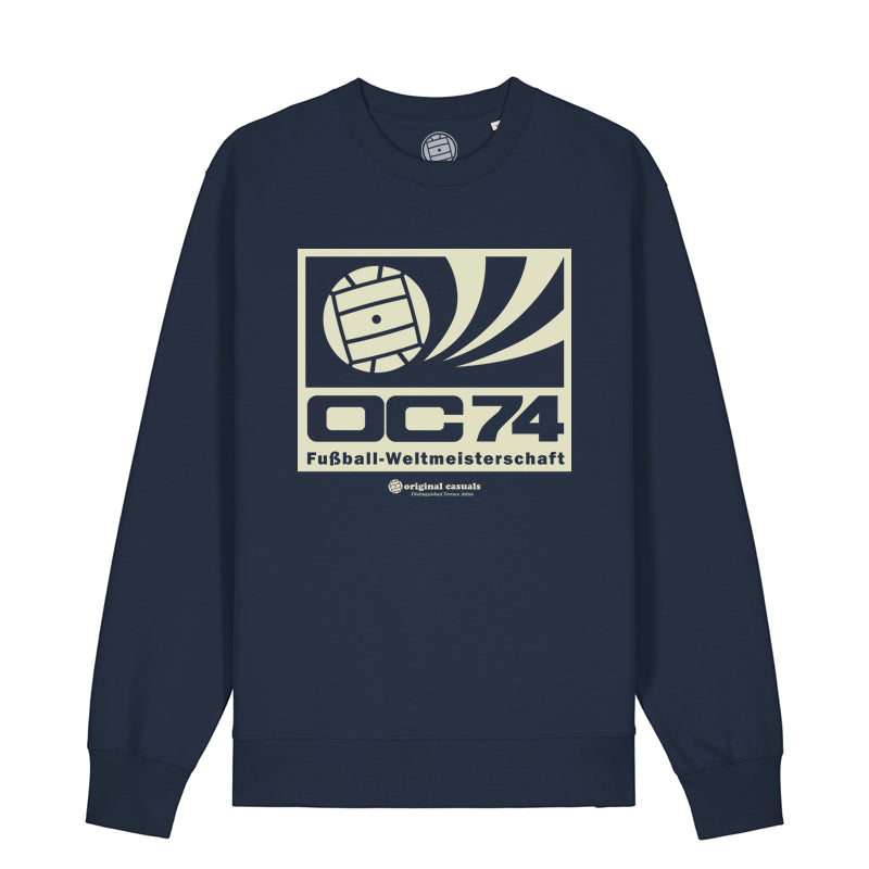 Germany 74 Poster - Navy Sweatshirt