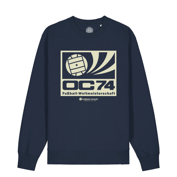 Germany 74 Poster - Navy Sweatshirt