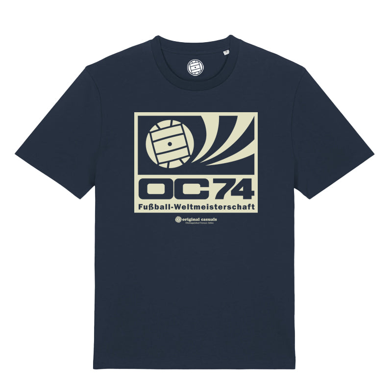 Germany 74 Poster - Navy T-Shirt