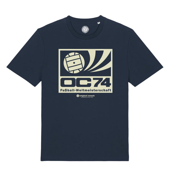 Germany 74 Poster - Navy T-Shirt