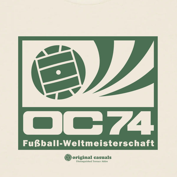 Germany 74 Poster - Raw T-Shirt