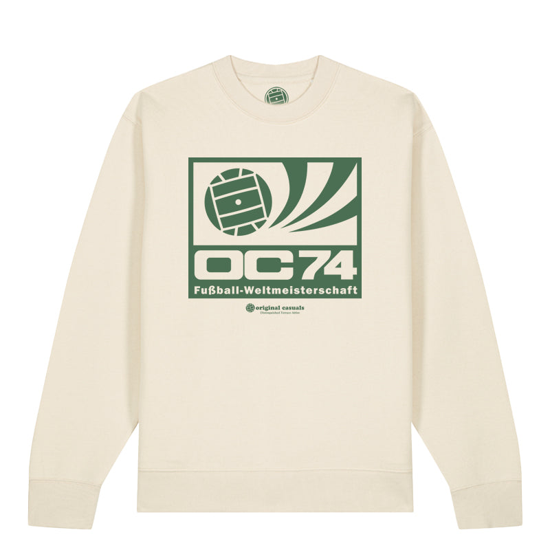 Germany 74 Poster - Raw Sweatshirt