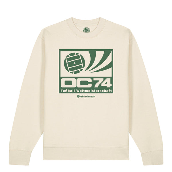 Germany 74 Poster - Raw Sweatshirt