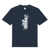 Terrace Pin Up - Navy T-Shirt