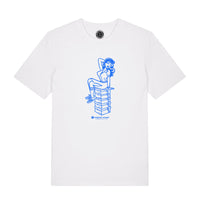 Terrace Pin Up - White T-Shirt