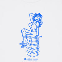 Terrace Pin Up - White T-Shirt