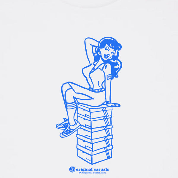 Terrace Pin Up - White T-Shirt