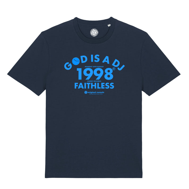 DJ GOD 1998 - Navy T-shirt