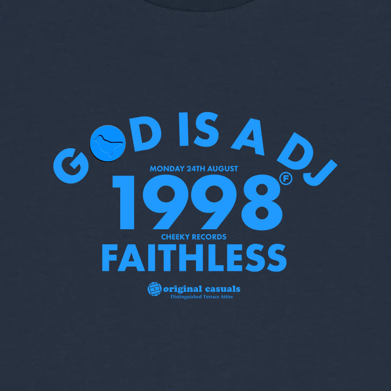DJ GOD 1998 - Navy T-shirt