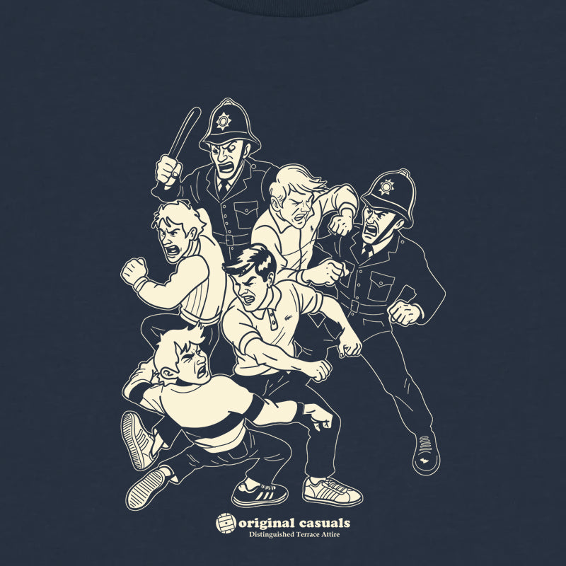 Terrace Brawl - Navy Sweatshirt