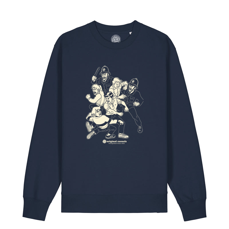 Terrace Brawl - Navy Sweatshirt