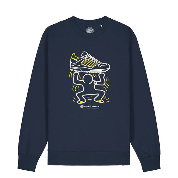 ZX Sole Man - Navy Sweatshirt