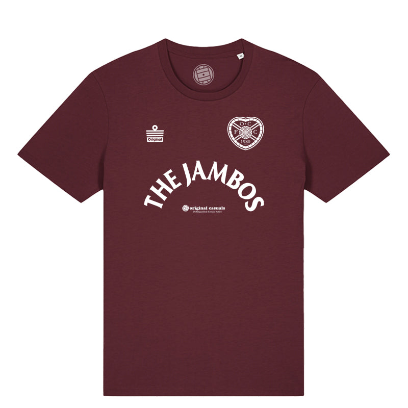OC Sponsor - The Jambos - Deep Red T-shirt