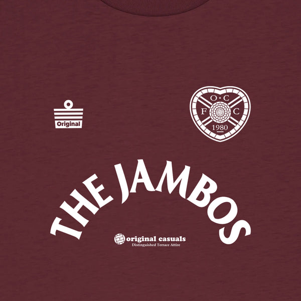 OC Sponsor - The Jambos - Deep Red T-shirt