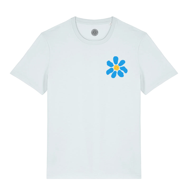 Flower Power - Ice-Blue T-Shirt
