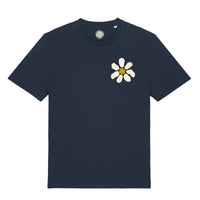 Flower Power - Navy T-Shirt
