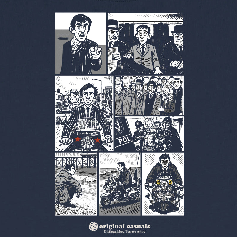 Jimmy Story - Navy T-shirt
