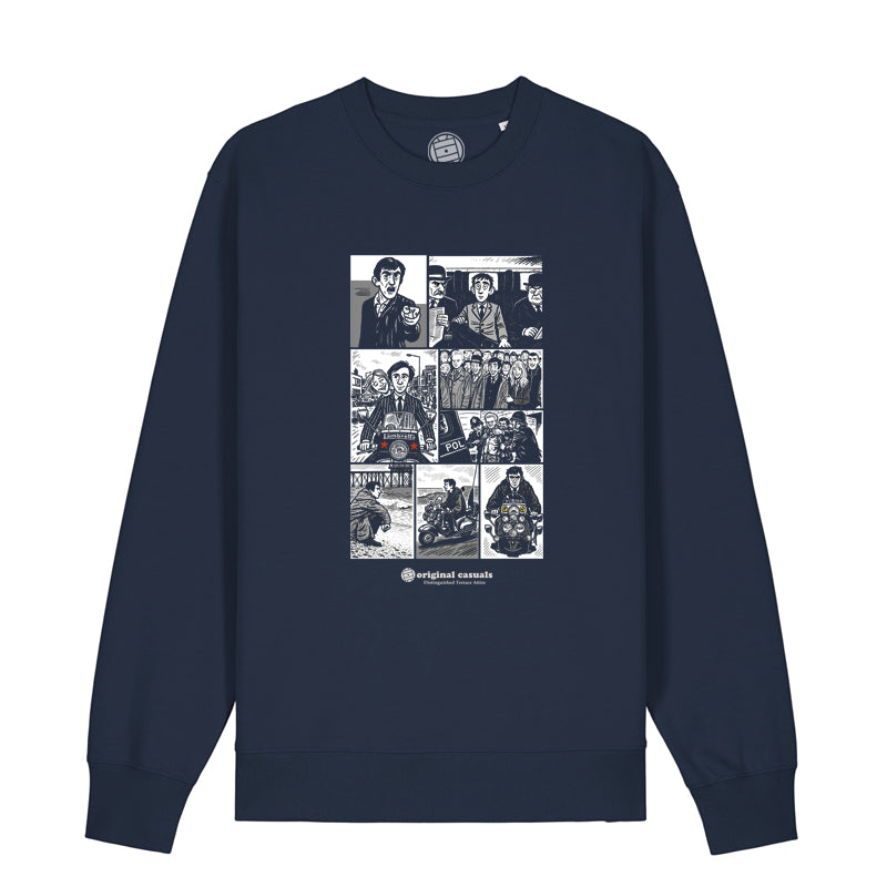 Jimmy Story - Navy Sweatshirt