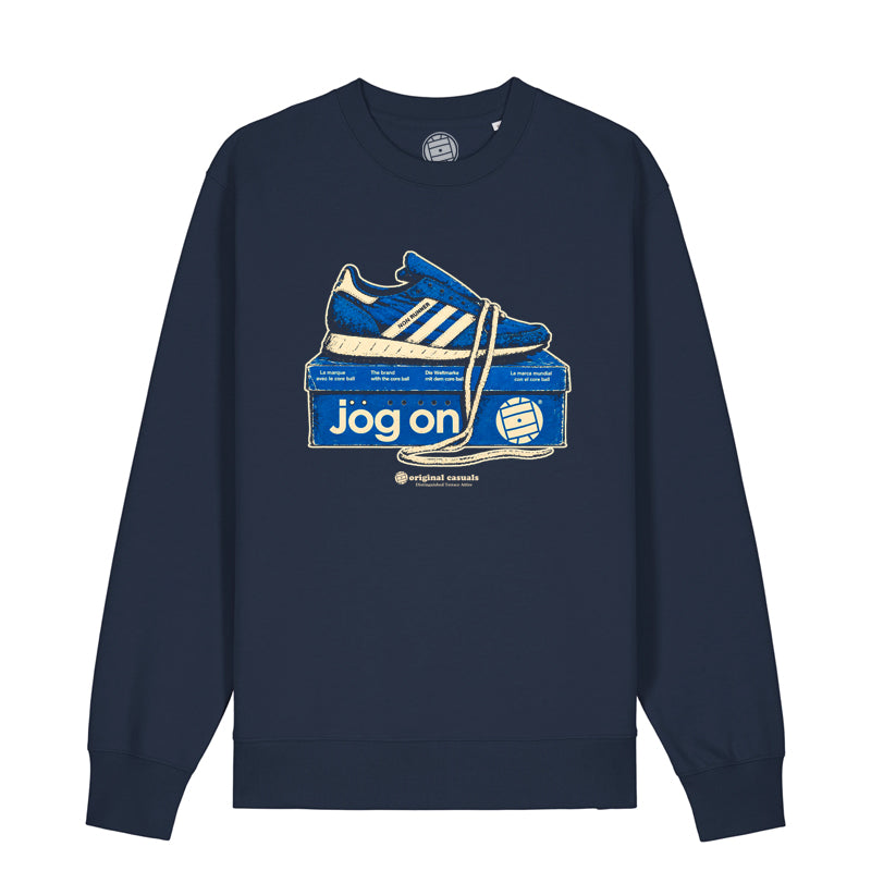 Jog On - Navy Sweatshirt