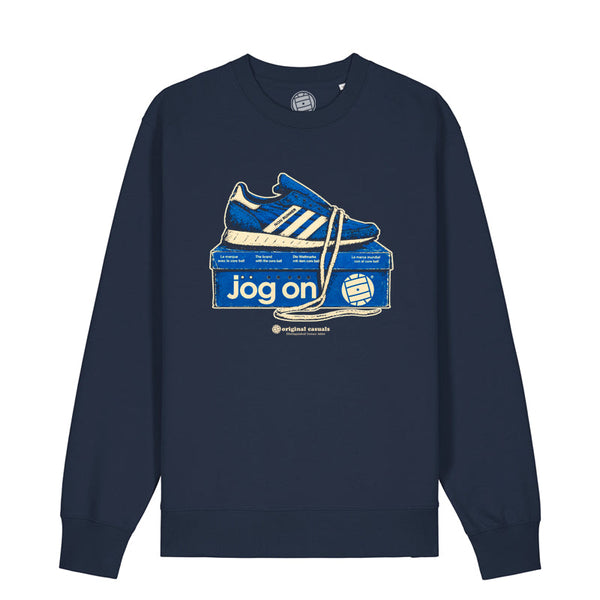 Jog On - Navy Sweatshirt