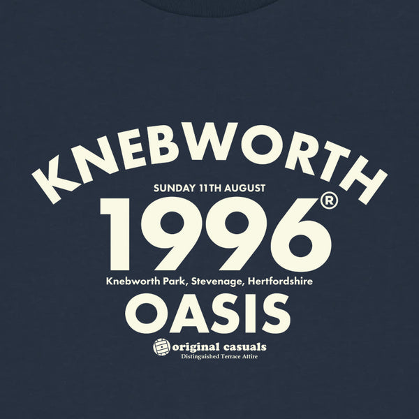 Knebworth 1996 - Navy T-Shirt