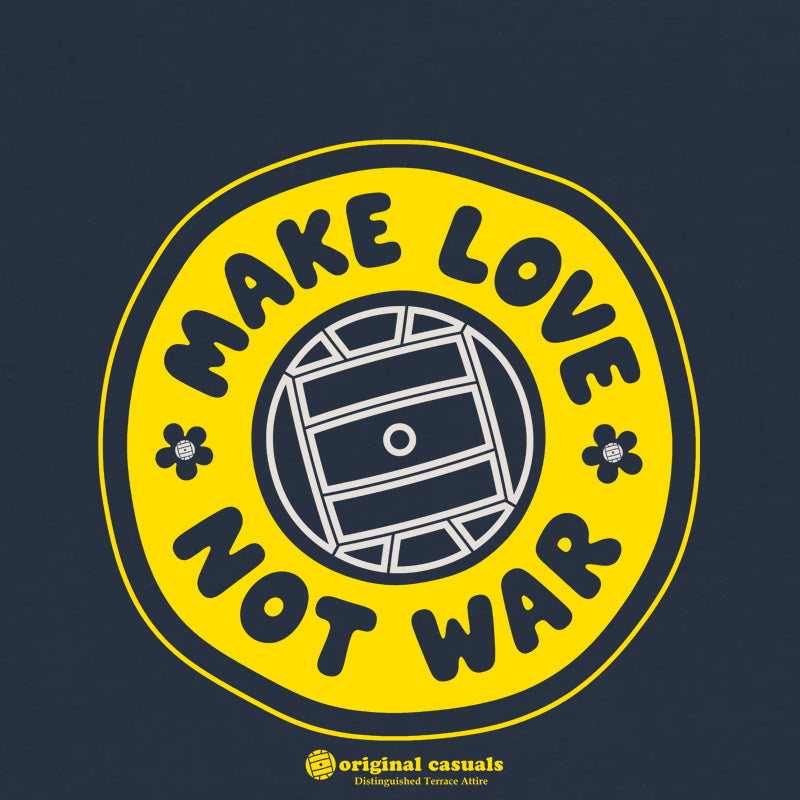 Make Love Not War - Navy T-Shirt
