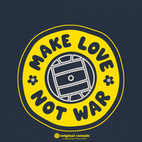 Make Love Not War - Navy T-Shirt