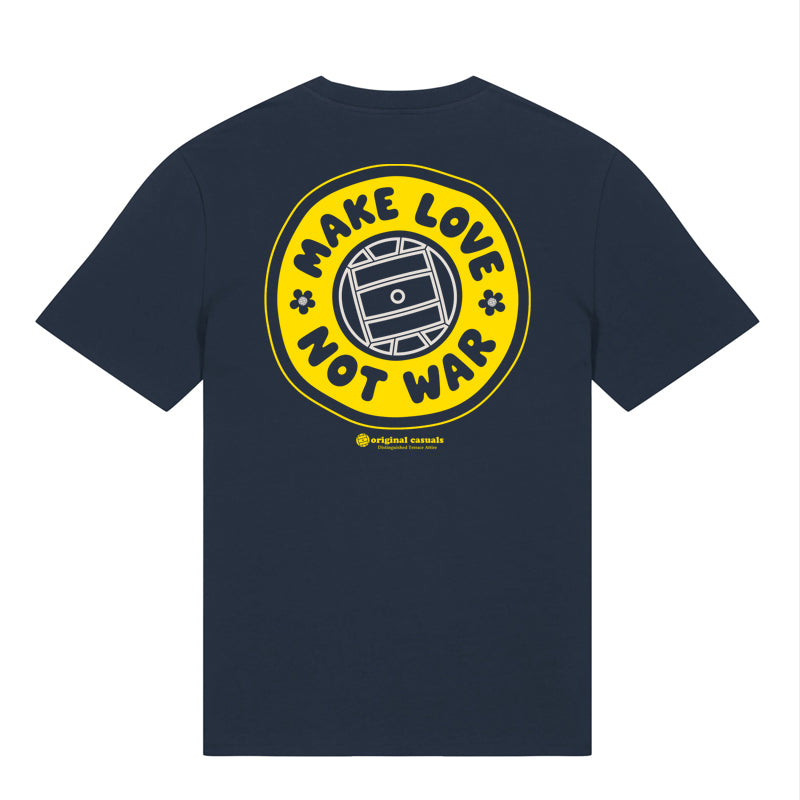 Make Love Not War - Navy T-Shirt