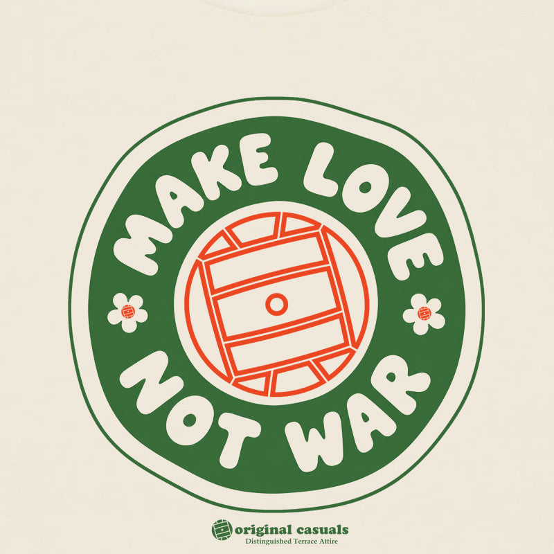 Make Love Not War - Raw T-Shirt