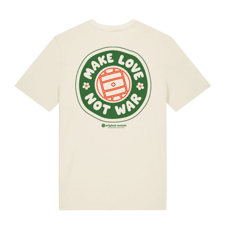 Make Love Not War - Raw T-Shirt