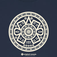 Aztec Pattern - Navy Sweatshirt