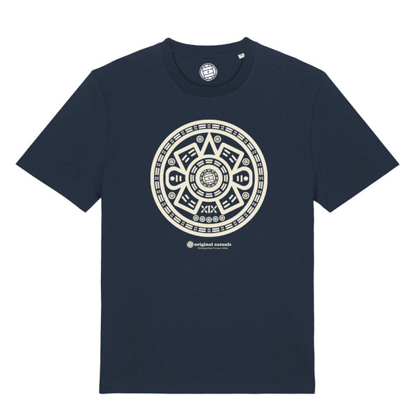 Aztec Pattern - Navy T-Shirt