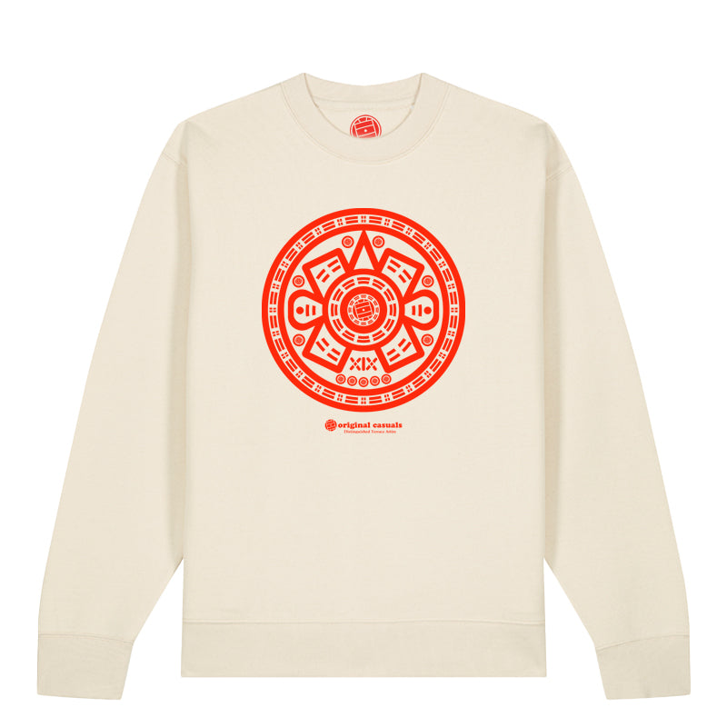 Aztec Pattern - Raw Sweatshirt
