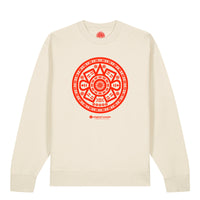 Aztec Pattern - Raw Sweatshirt