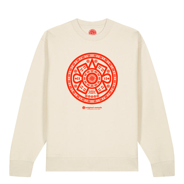 Aztec Pattern - Raw Sweatshirt