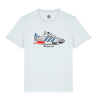 Micro Geometric - Ice-Blue T-shirt