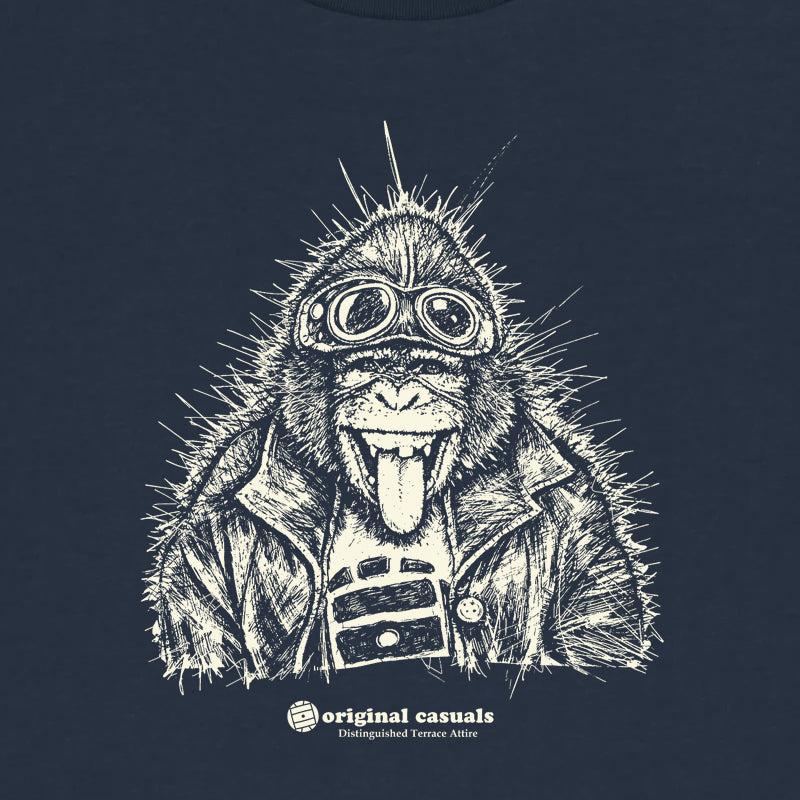Scribble Ape - Navy T-shirt