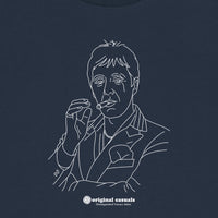 Lined Montana - Navy T-shirt