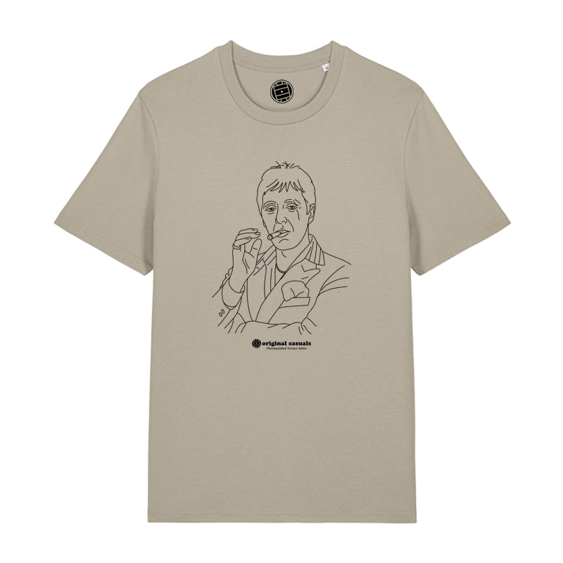 Lined Montana - Stone T-shirt