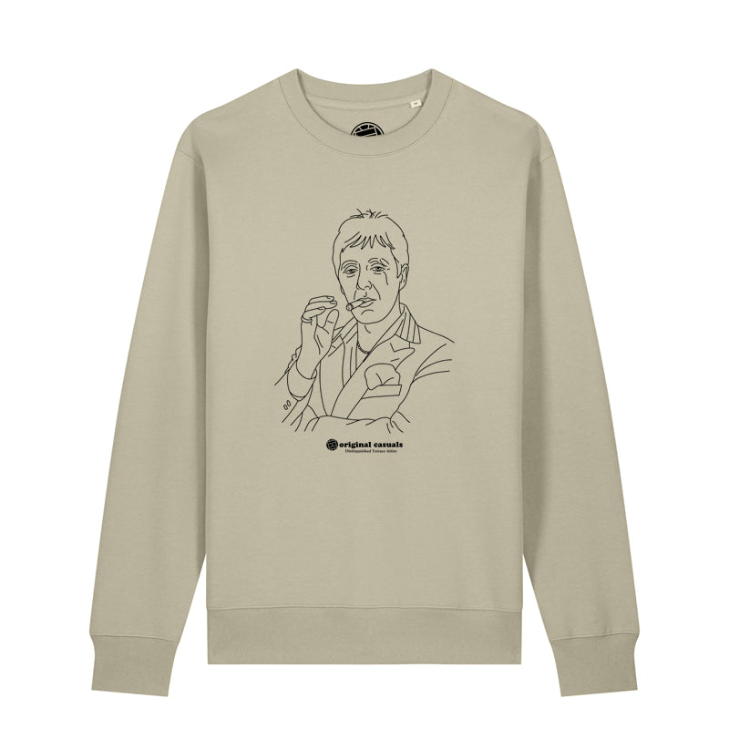 Lined Montana - Stone Sweatshirt