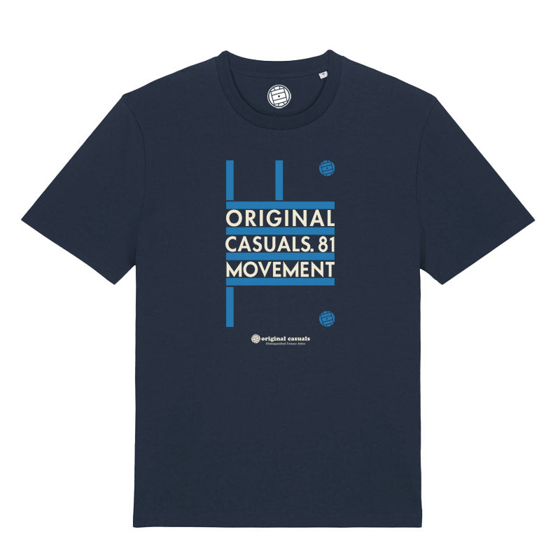 81 Movement - Navy T-shirt
